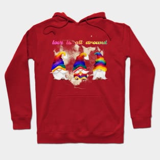 Love is all around Hoodie